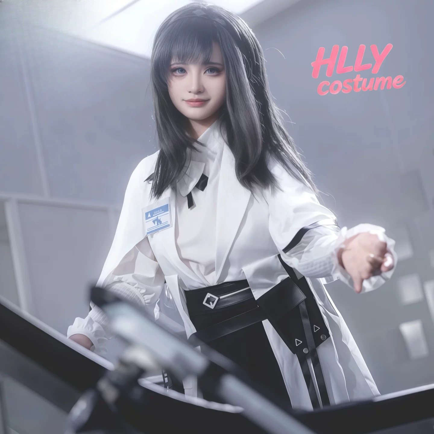 Party Games Lab - Arknights Priestess Doctor Cosplay Costume Full
