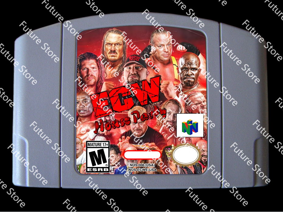 Party Games Usa - 64 Bit Games ** ECW House