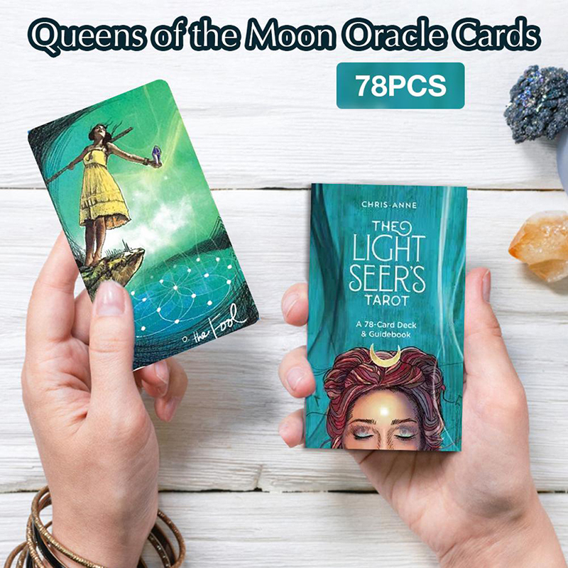 Party Games Mystery - 78pcs Tarot Oracle Card Mysterious Prophecy