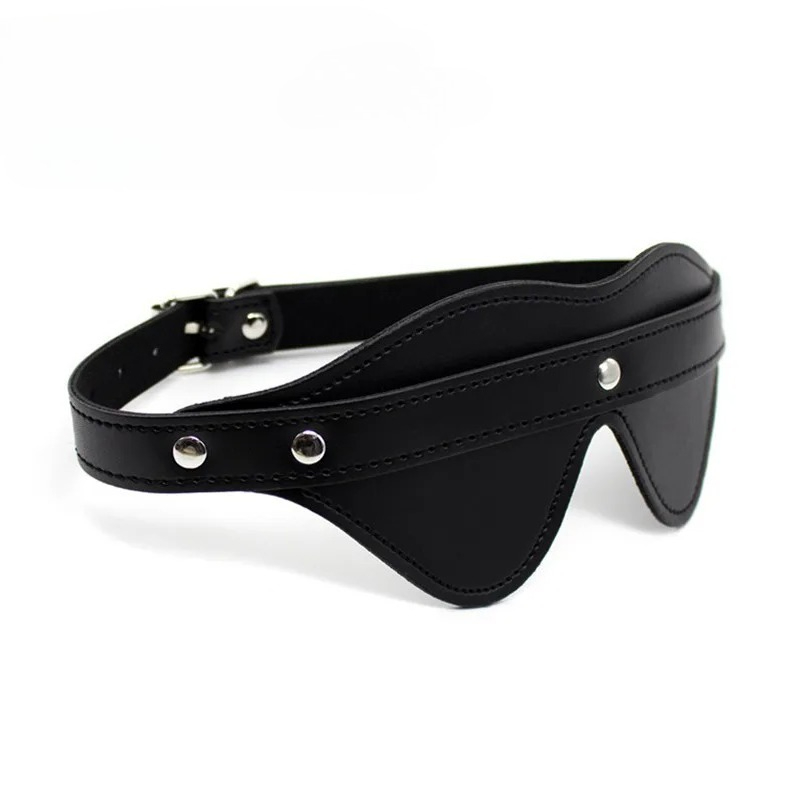 Leather Blindfold Adult Games  – Party Games Mystery recenzja i cena