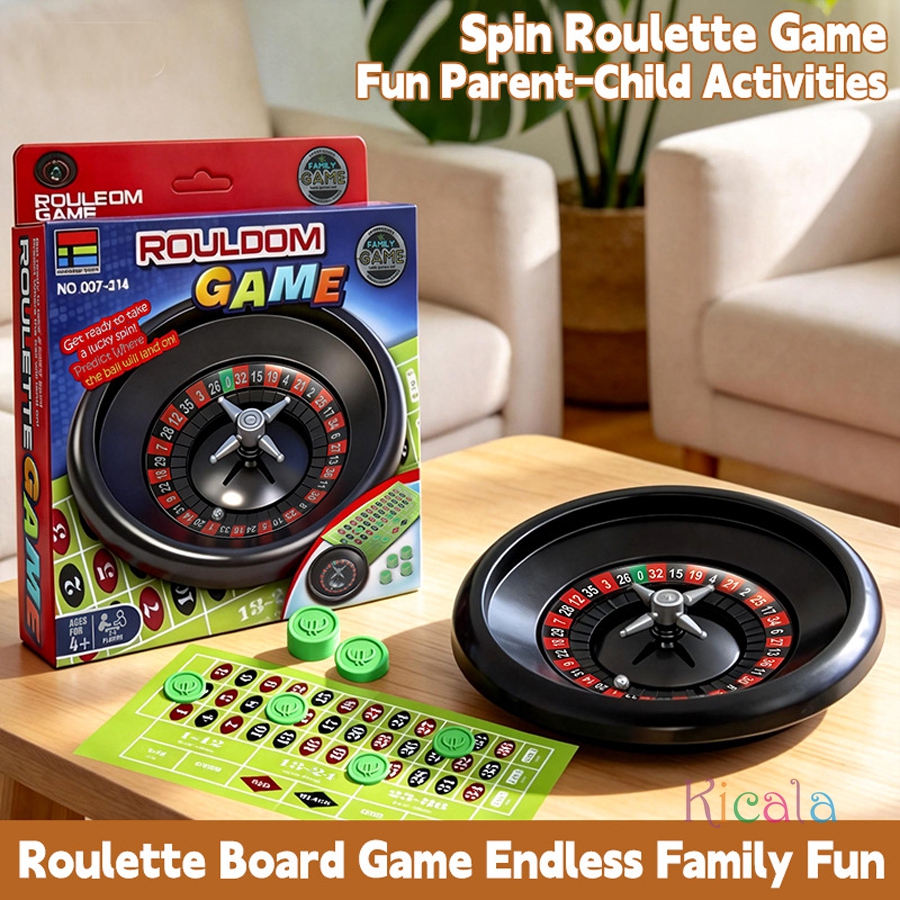 Kids Roulette Board Game Set P – Party Games Spin The Wheel recenzja i cena