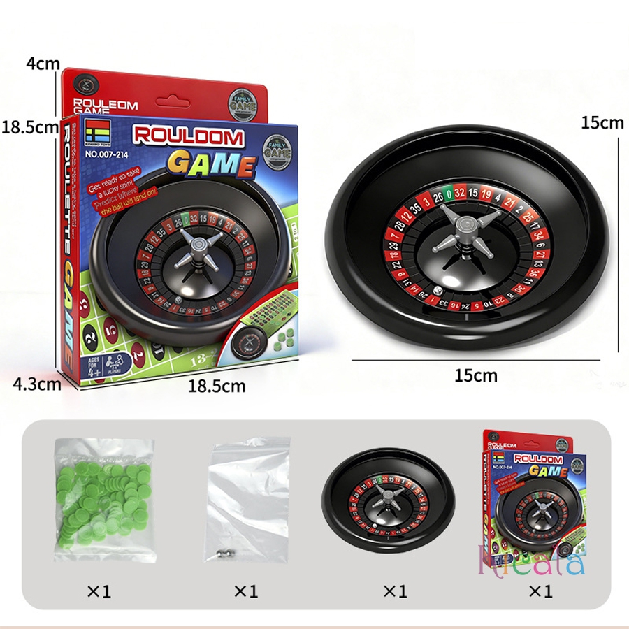 Kids Roulette Board Game Set P – Party Games Spin The Wheel recenzja i cena