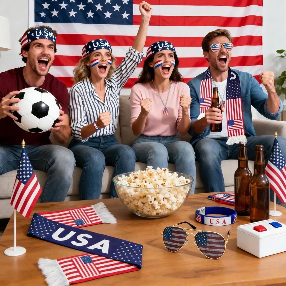 2026 USA Fan Kit Patriotic Sup – Party Games Usa recenzja i cena