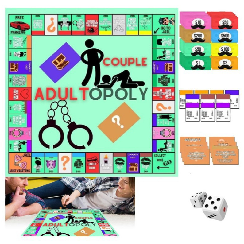 Couple Chessboard Monopolys Pa – Party Games Usa recenzja i cena