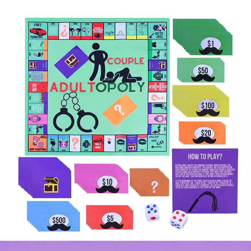 Couple Chessboard Monopolys Pa – Party Games Usa recenzja i cena
