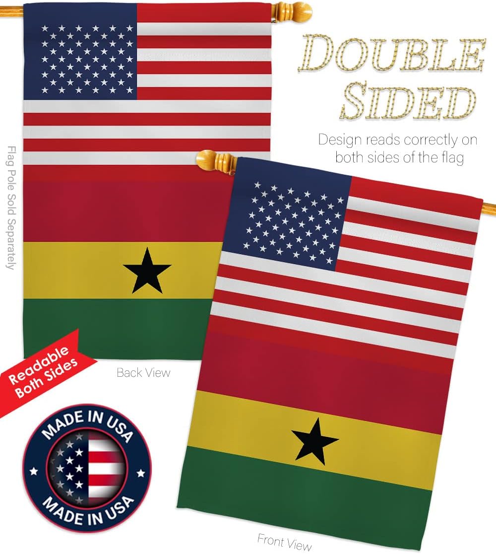 Friendship Flag Banner for Gha – Party Games Usa recenzja i cena