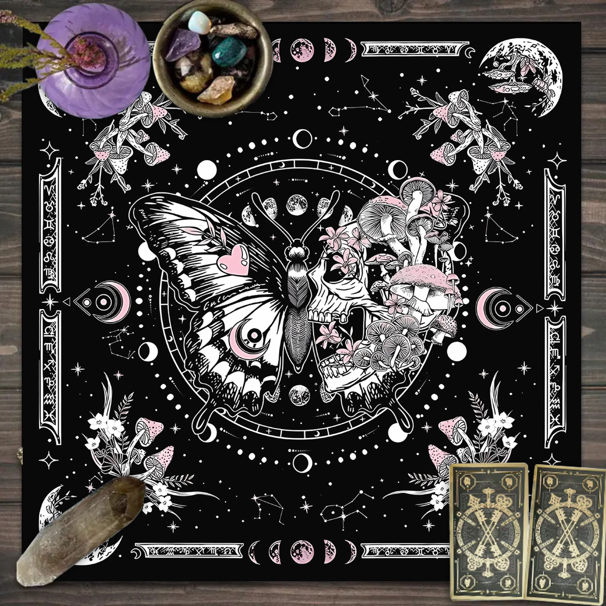 1pc Tarot card tablecloth, mys – Party Games Mystery recenzja i cena