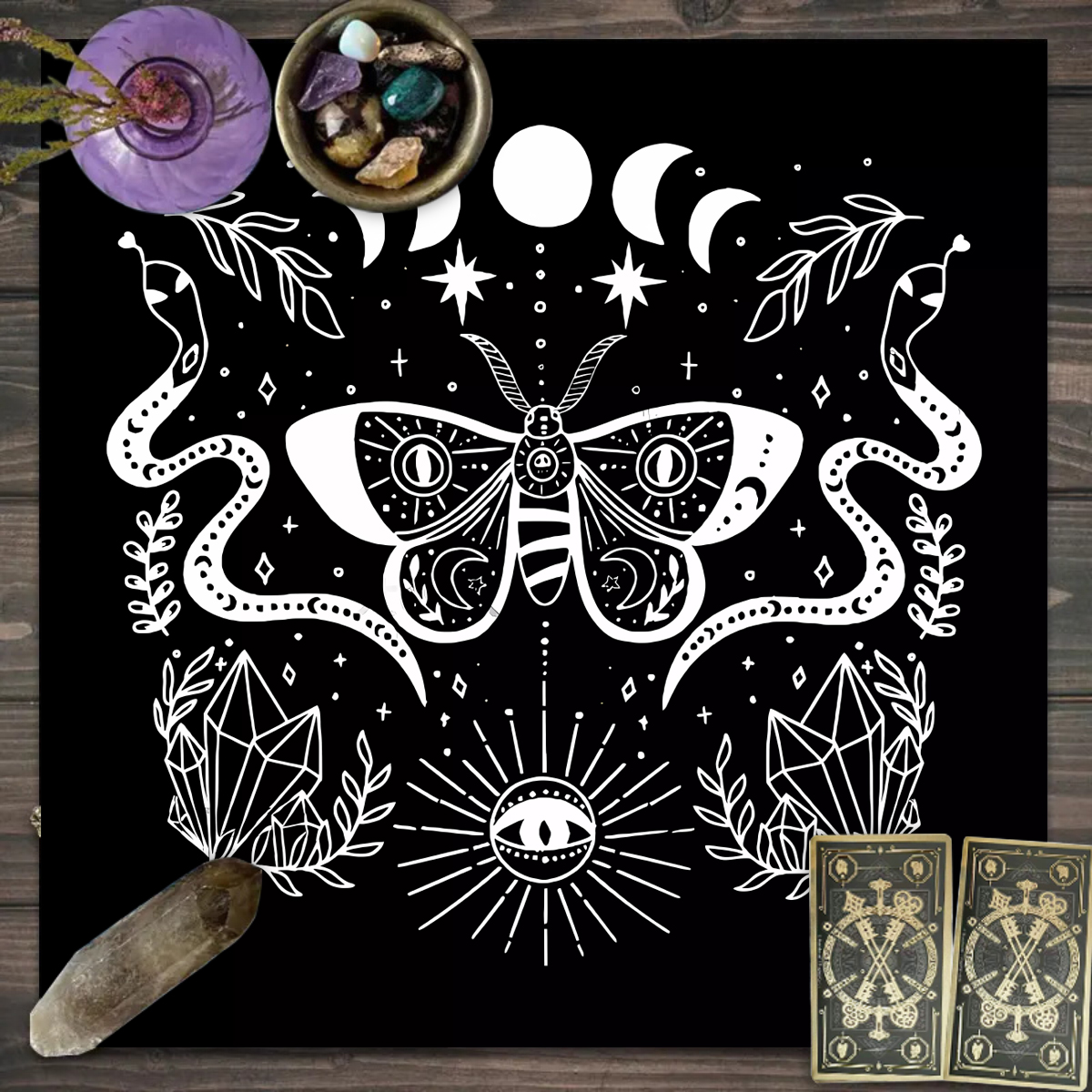 1pc Tarot card tablecloth, mys – Party Games Mystery recenzja i cena