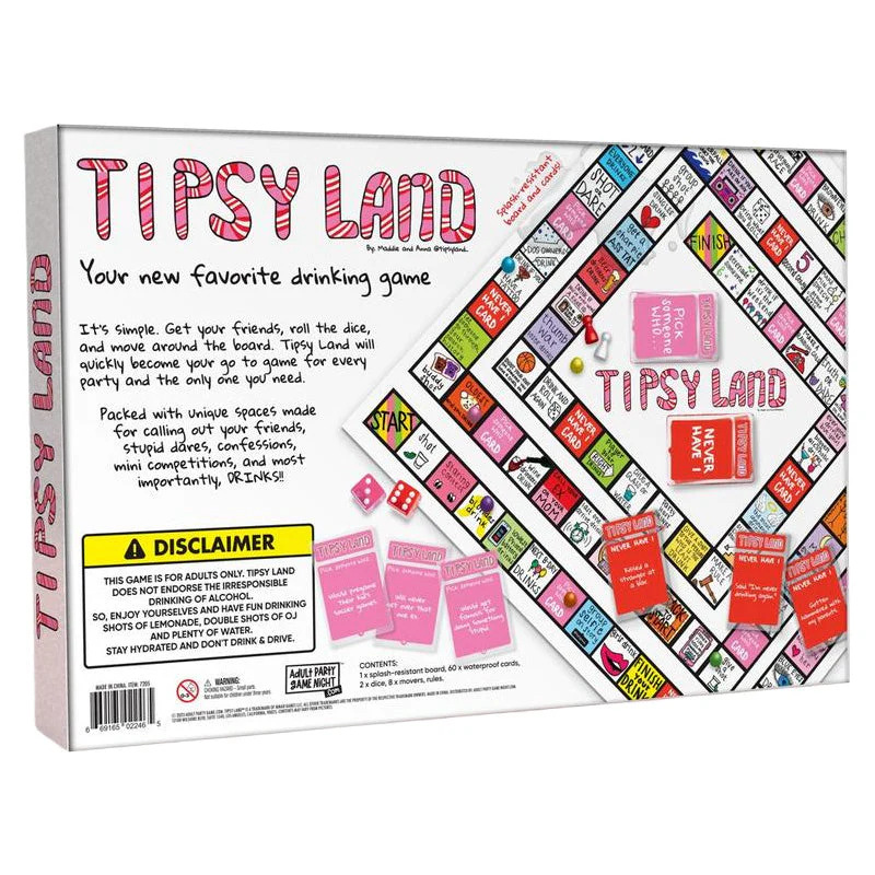 Party Gift of Tipsy Land Party – Party Games Graduation Ideas recenzja i cena