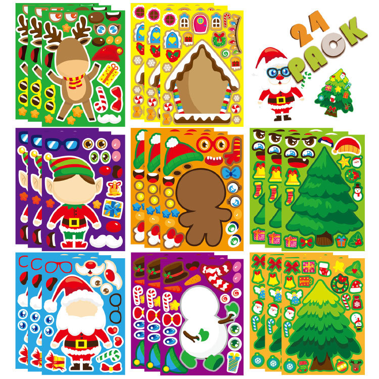 Kawaii Christmas Puzzle Sticke – Party Games Instagram recenzja i cena