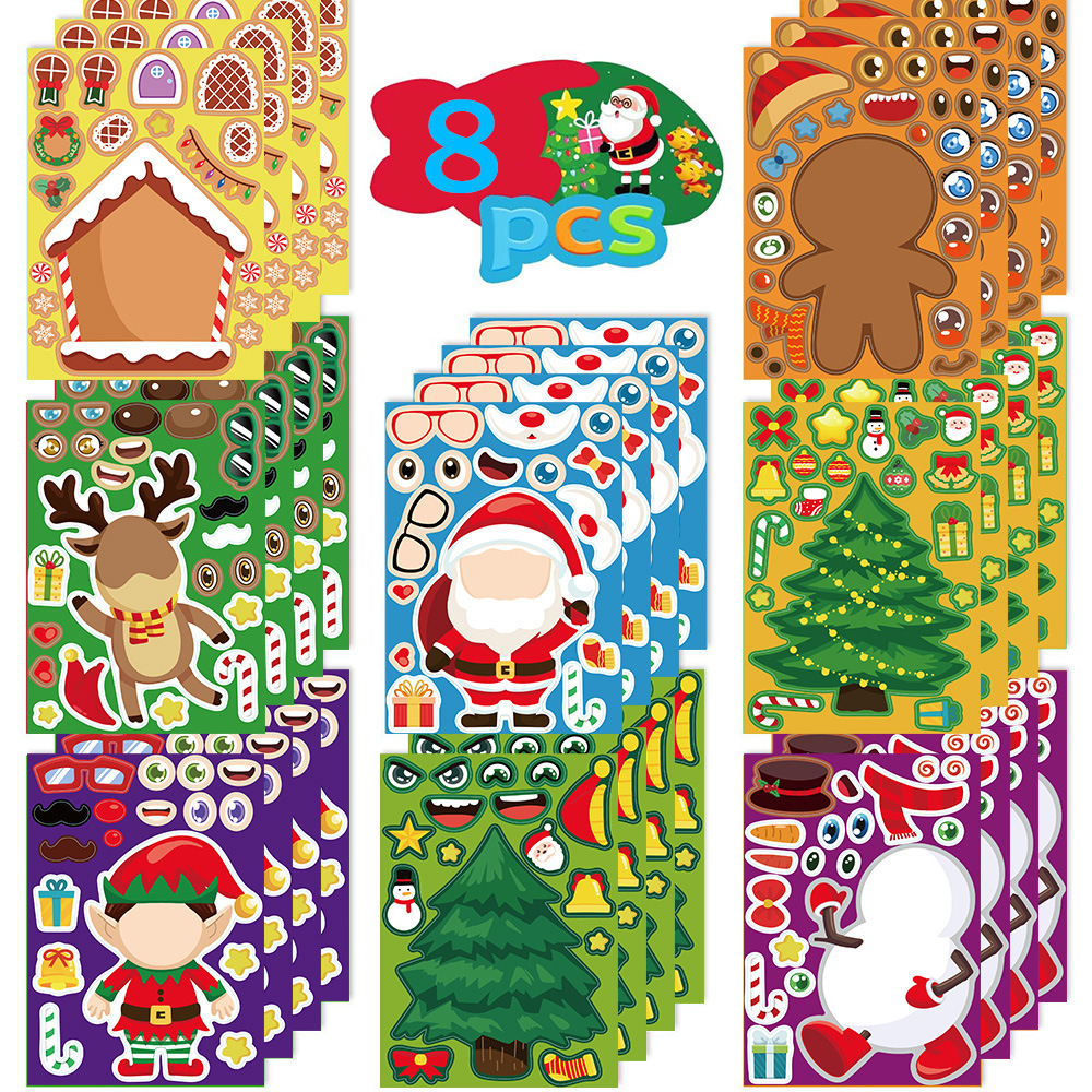 Kawaii Christmas Puzzle Sticke – Party Games Instagram recenzja i cena