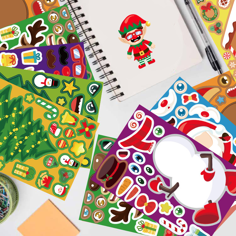 Kawaii Christmas Puzzle Sticke – Party Games Instagram recenzja i cena