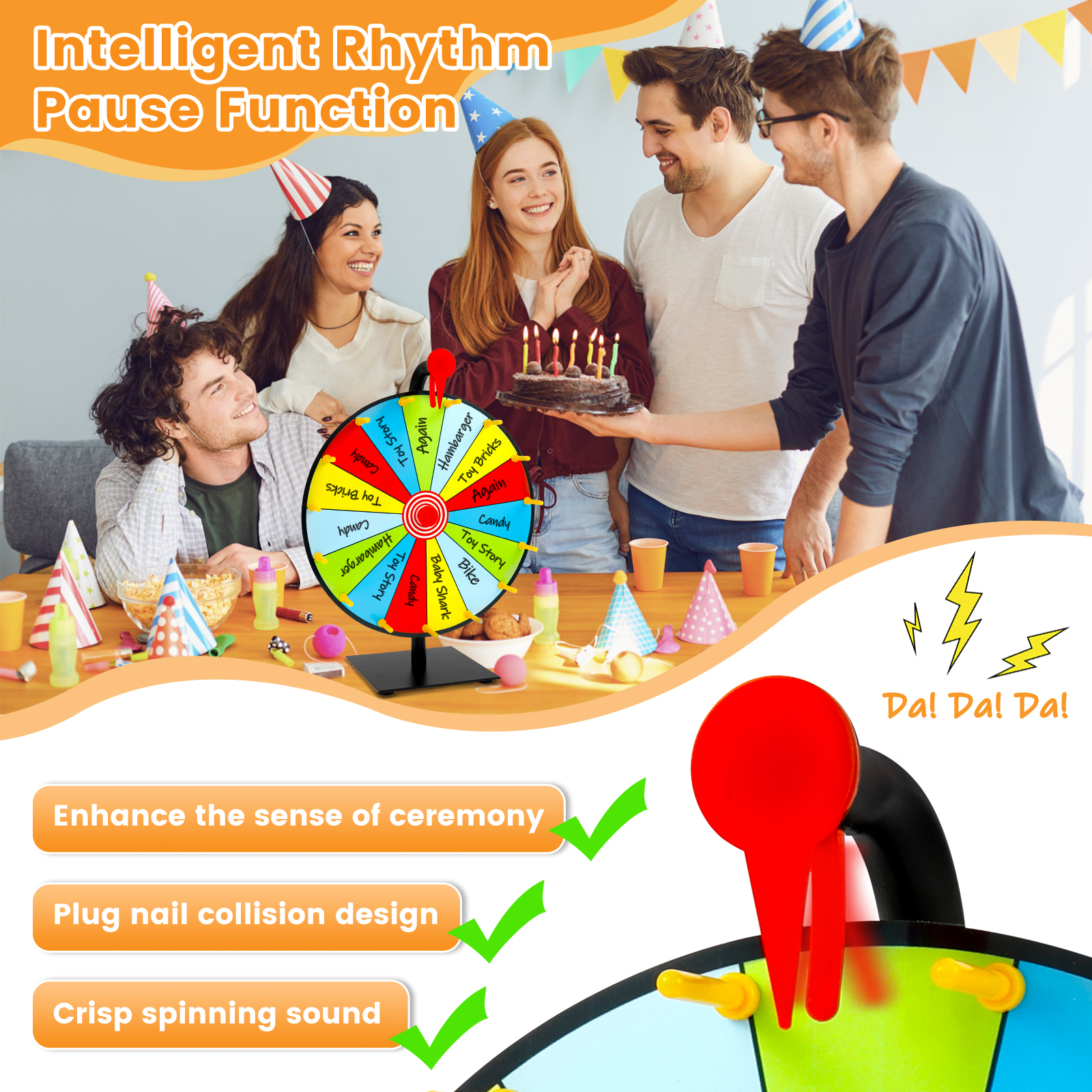 DIY Interactive Game Spin Whee – Party Games Spin The Wheel recenzja i cena