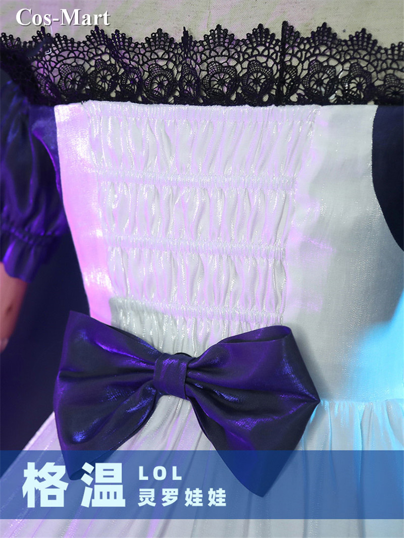 Hot Game LOL Gwen Cosplay Cost – Party Games New recenzja i cena