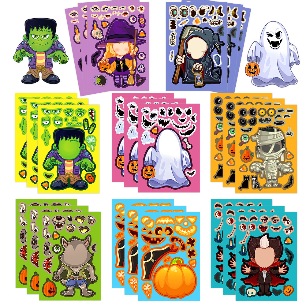 8pcs/pack Cartoon Halloween St – Party Games Instagram recenzja i cena