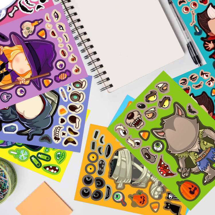 8pcs/pack Cartoon Halloween St – Party Games Instagram recenzja i cena