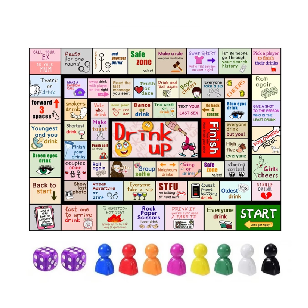 New Couple Chessboard Adult Pa – Party Games Graduation Ideas recenzja i cena