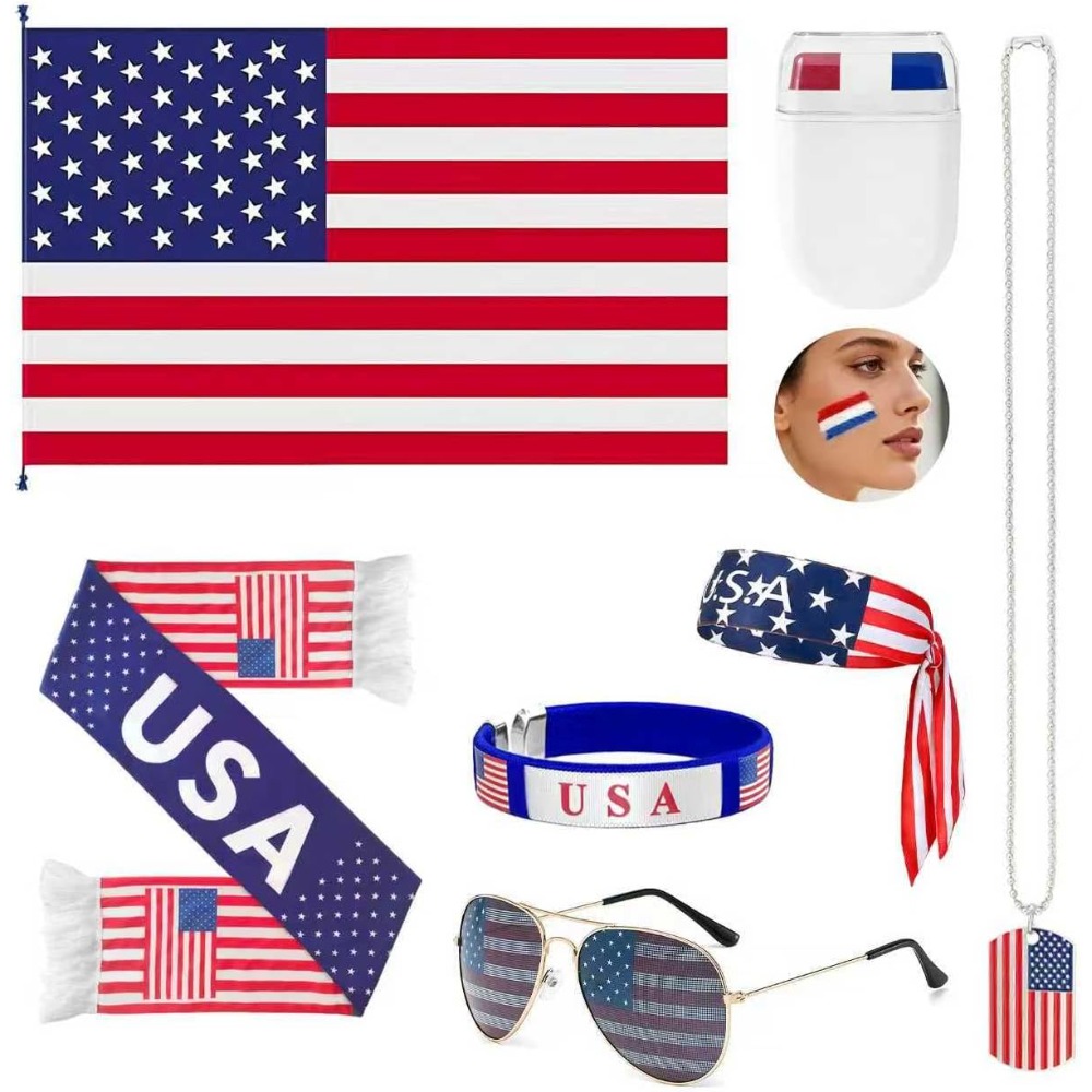2026 USA Fan Kit Patriotic Sup – Party Games Usa recenzja i cena