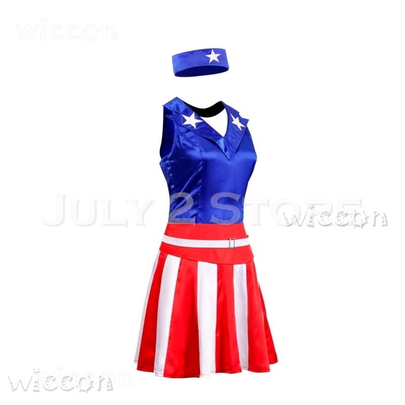 Women’s American Flag Cheerlea – Party Games Usa recenzja i cena