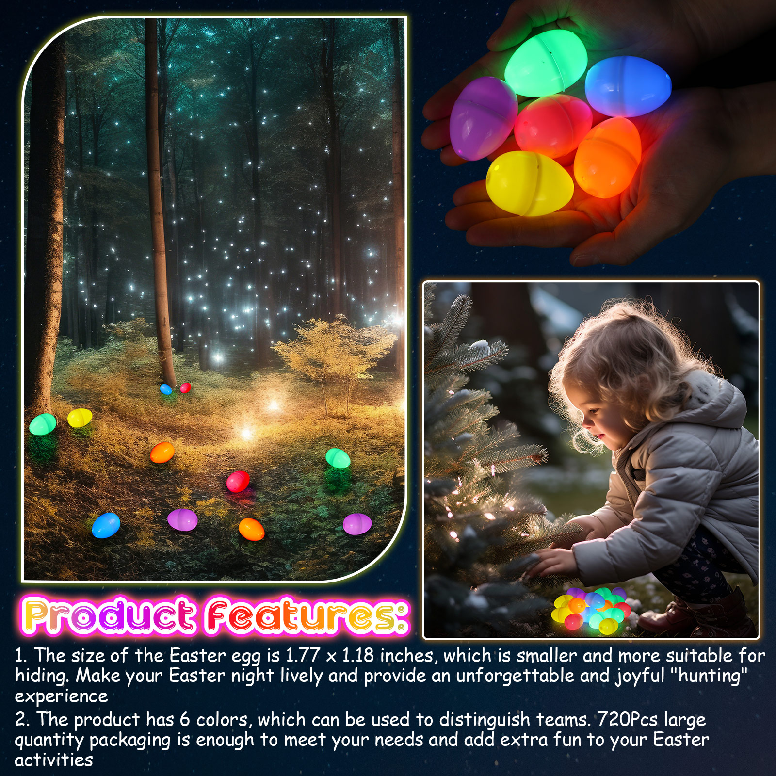 100-300Set Easter Eggs with Mi – Party Games Usa recenzja i cena