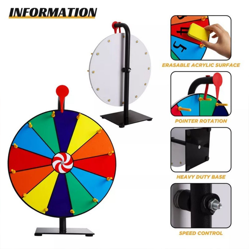 Wall Mounted Editable Spin Whe – Party Games Spin The Wheel recenzja i cena