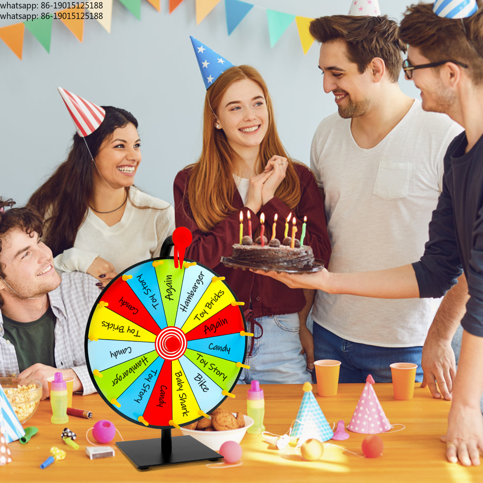Prize Wheel Game Spinner DIY P – Party Games Spin The Wheel recenzja i cena