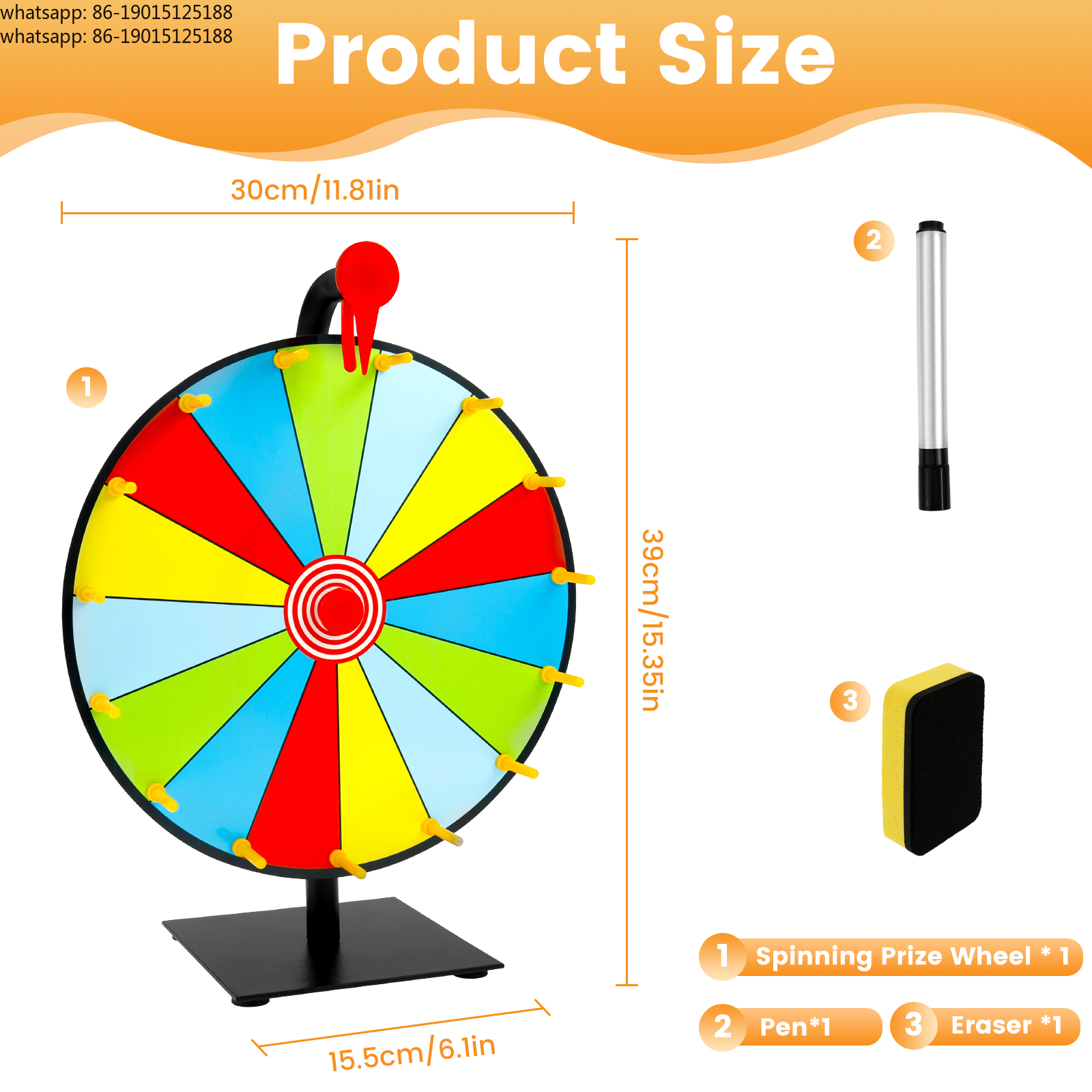 Prize Wheel Game Spinner DIY P – Party Games Spin The Wheel recenzja i cena