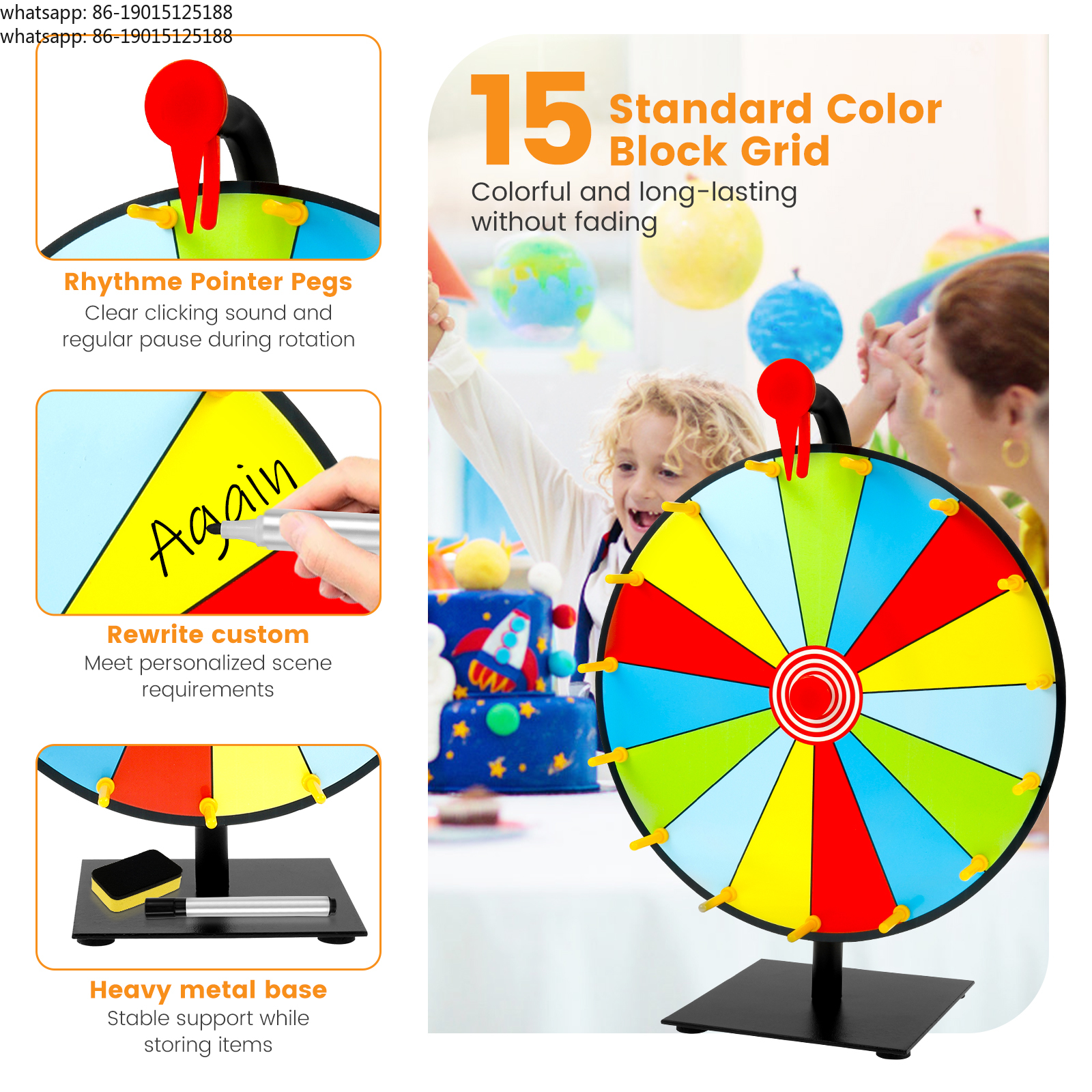 Prize Wheel Game Spinner DIY P – Party Games Spin The Wheel recenzja i cena