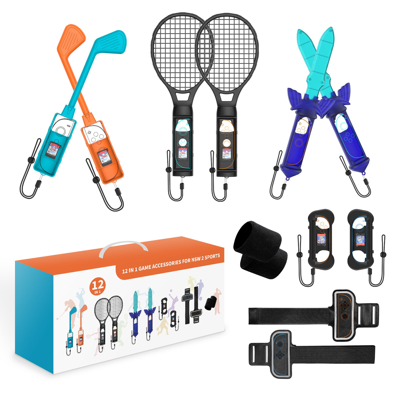 12 in 1 Sports Accessories Set – Party Games Switch 2 recenzja i cena