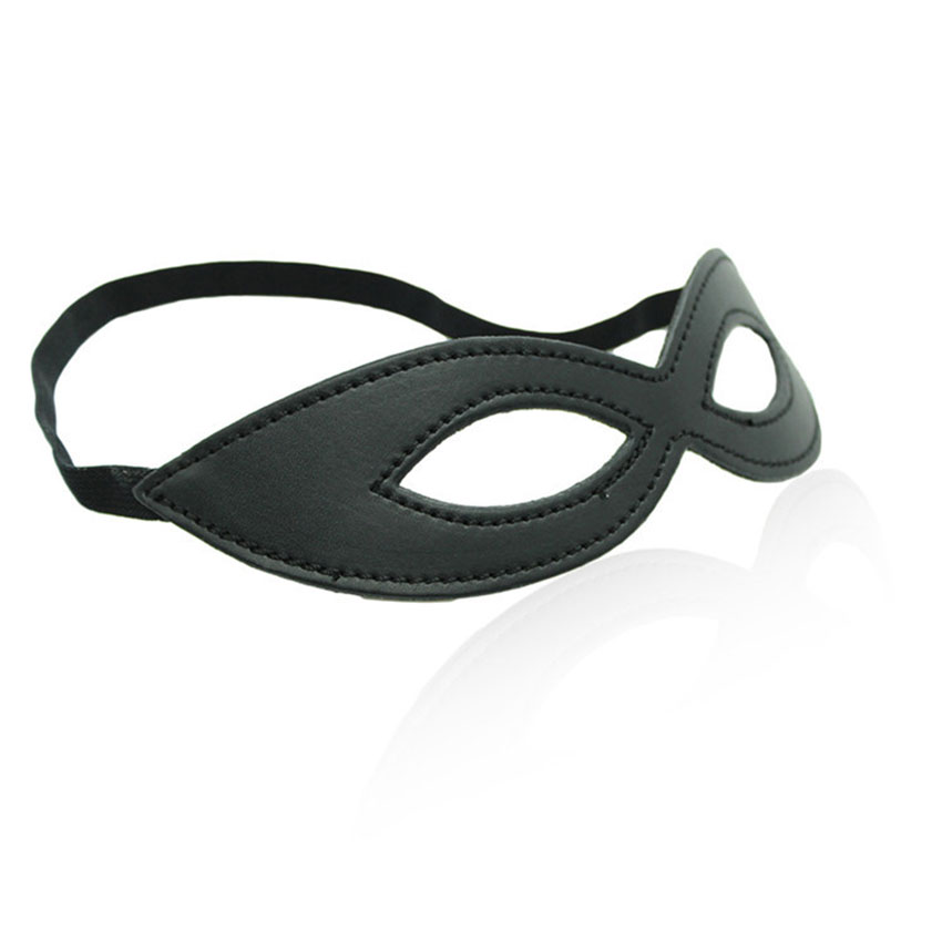 Black Leather Eye Mask For Sex – Party Games Mystery recenzja i cena