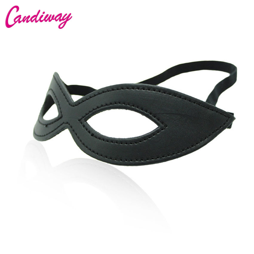 Black Leather Eye Mask For Sex – Party Games Mystery recenzja i cena