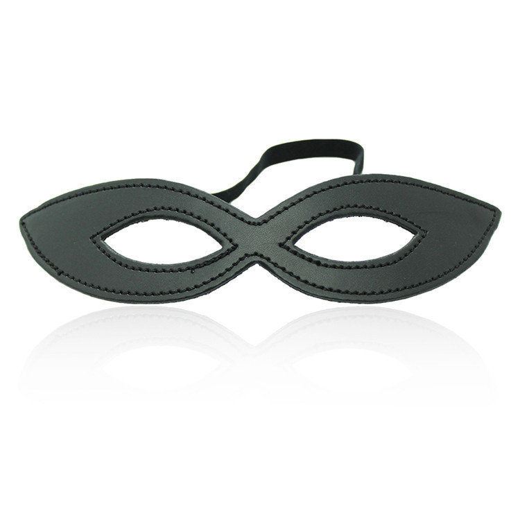 Black Leather Eye Mask For Sex – Party Games Mystery recenzja i cena