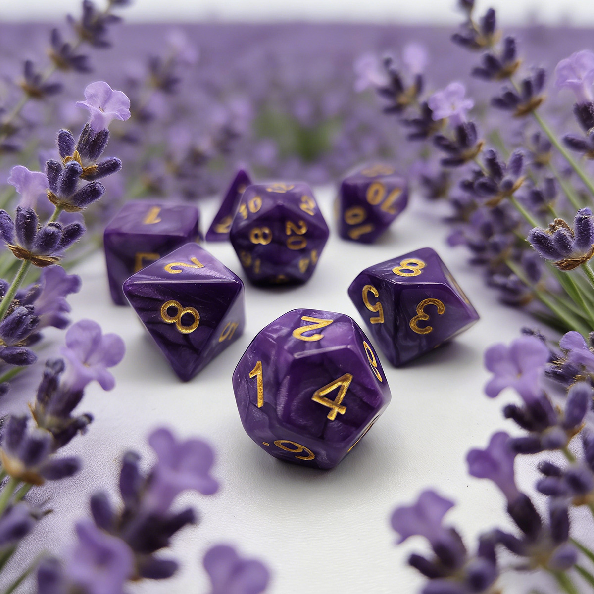 7pcs Dice Set with Mysterious  – Party Games Mystery recenzja i cena