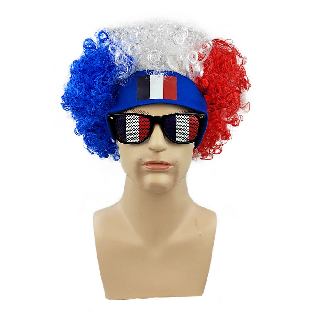 USA Flag Afro Wig + Sunglasses – Party Games Usa recenzja i cena