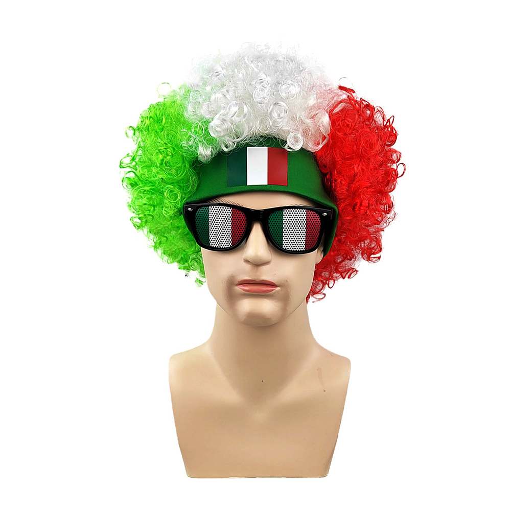 USA Flag Afro Wig + Sunglasses – Party Games Usa recenzja i cena