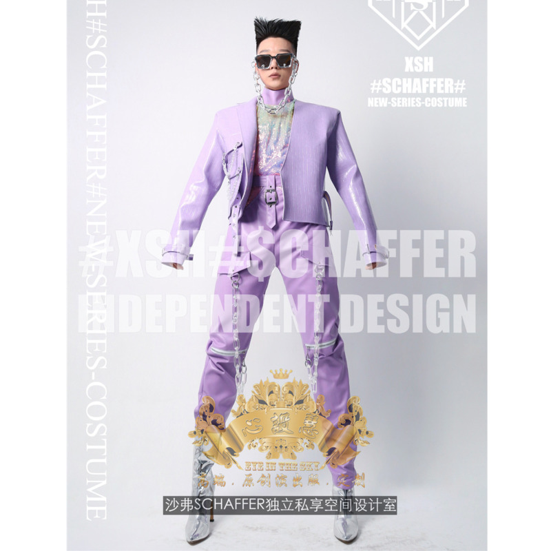 Purple Cosplay Halloween Men's – Party Games New recenzja i cena