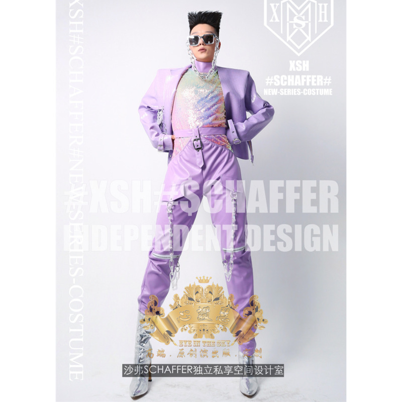 Purple Cosplay Halloween Men's – Party Games New recenzja i cena