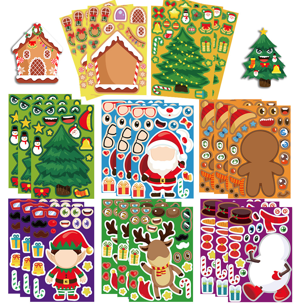 8 Sheets Christmas Puzzle Stic – Party Games Instagram recenzja i cena