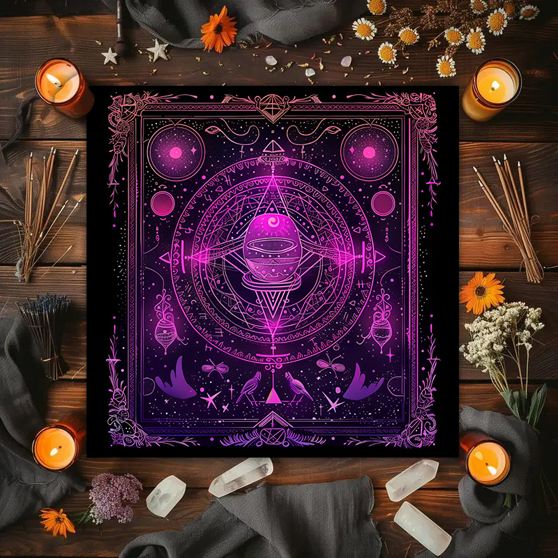 1PC Tarot Card Tablecloth, Mys – Party Games Mystery recenzja i cena
