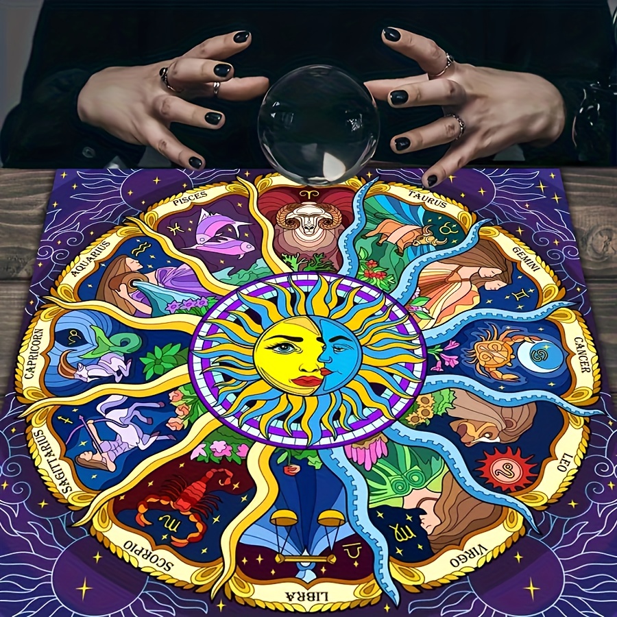 1PC Tarot Card Tablecloth, Mys – Party Games Mystery recenzja i cena
