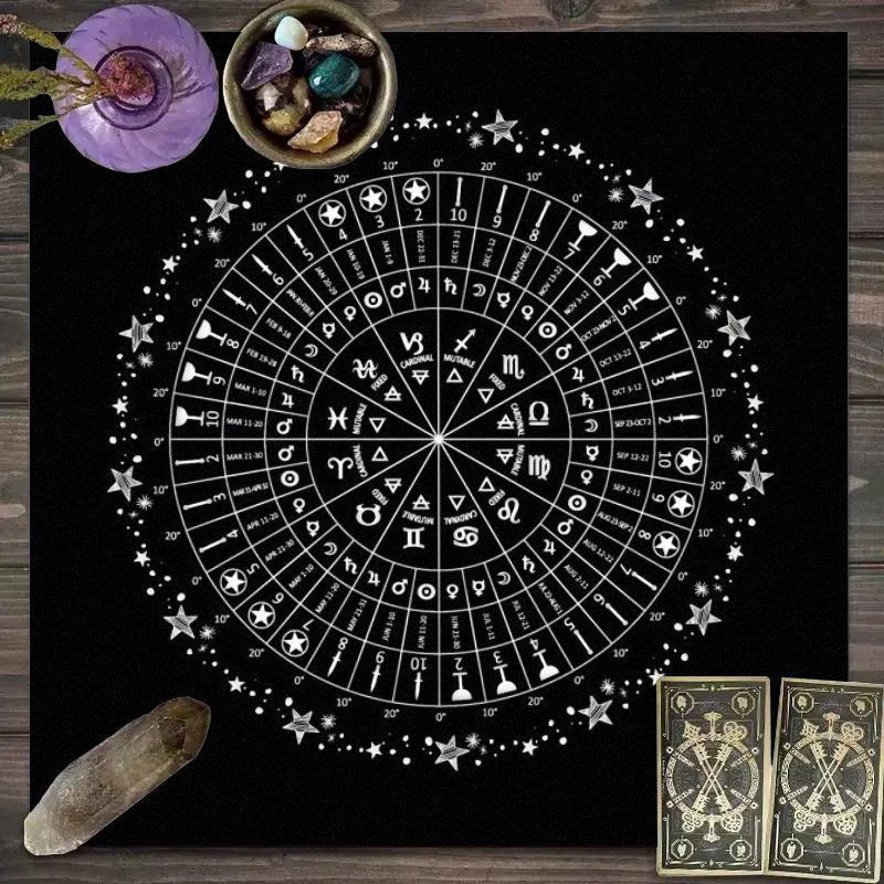 1PC Tarot Card Tablecloth, Mys – Party Games Mystery recenzja i cena