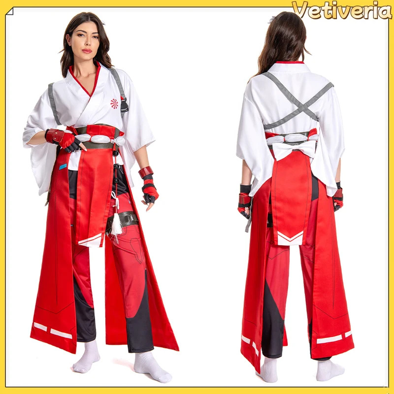 Game OW Kiriko Cosplay Costume – Party Games Youtube recenzja i cena