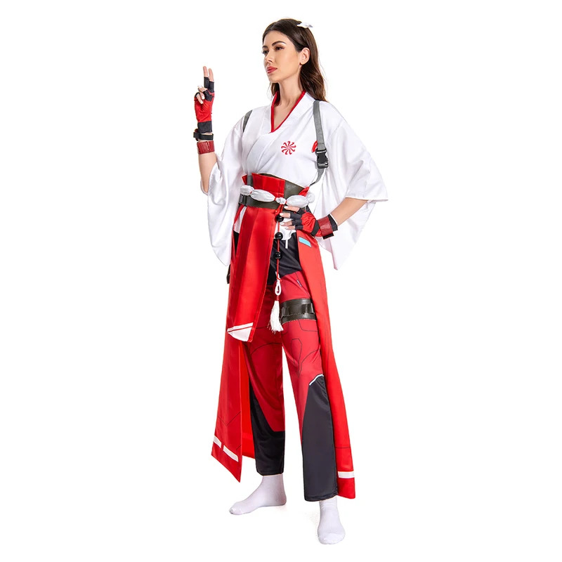 Game OW Kiriko Cosplay Costume – Party Games Youtube recenzja i cena
