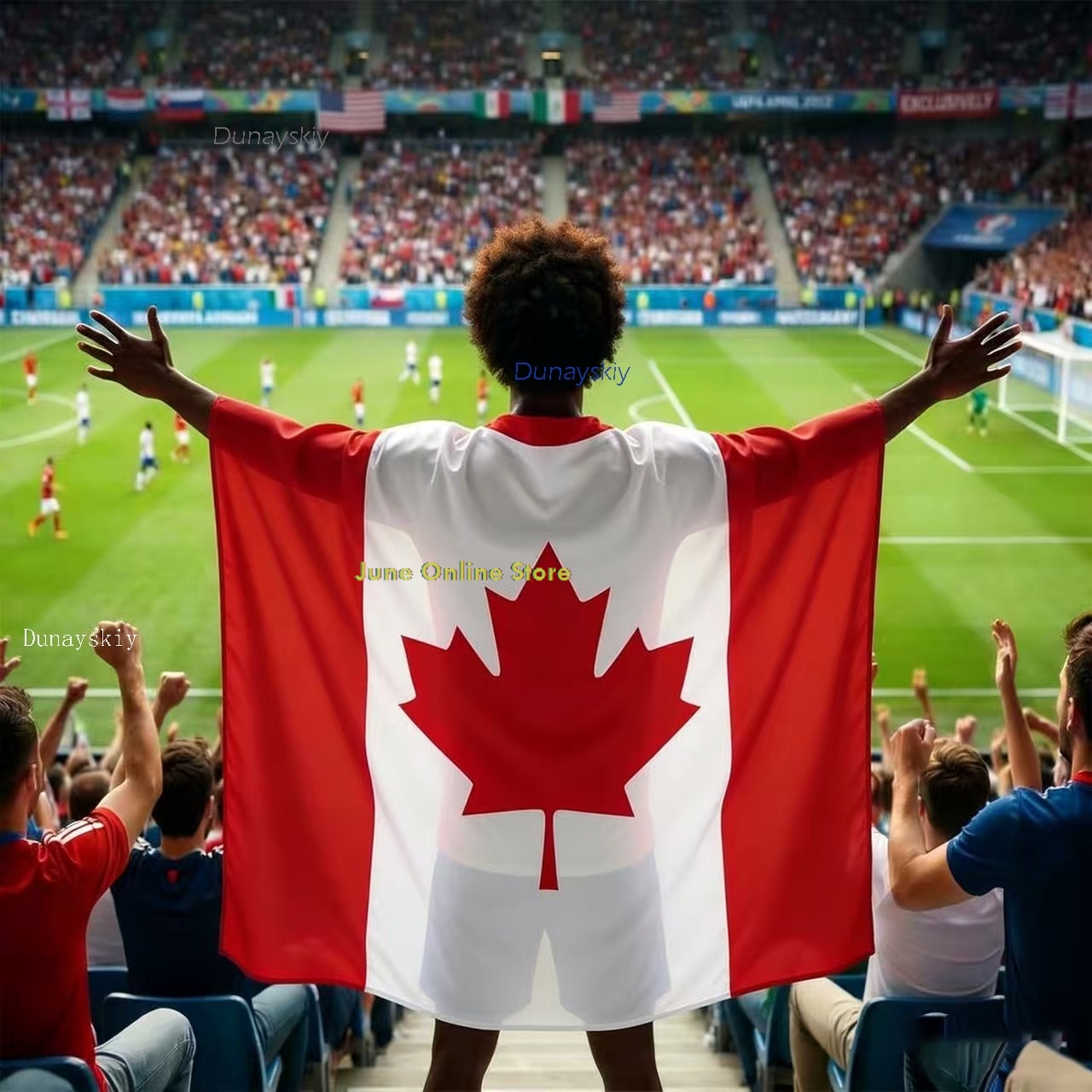 USA Mexico Canada Flag Capes f – Party Games Usa recenzja i cena